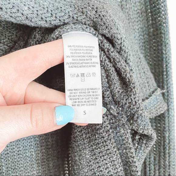 Free People Long Sleeve Crew Neck Knit Sweater S - Picture 4 of 5